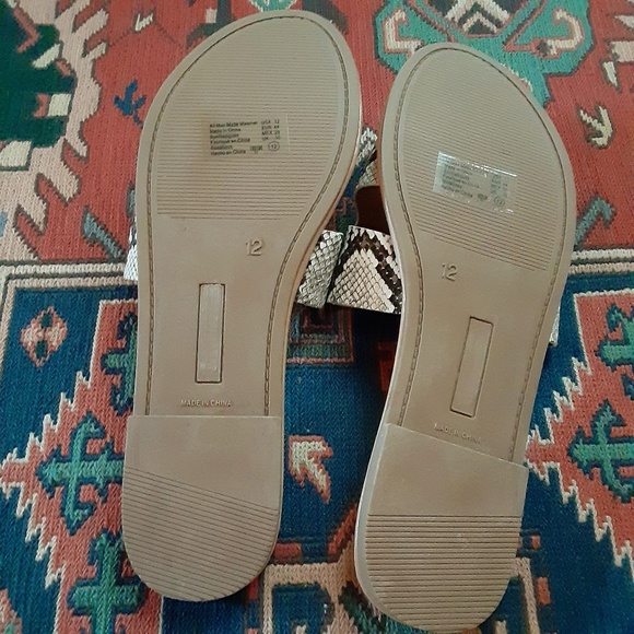 MADDEN GIRL Snakeskin Sandals - Picture 6 of 8